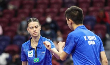 Dupla Takahashi e Ishiy faturam ouro no Pan-Americano de tênis de mesa