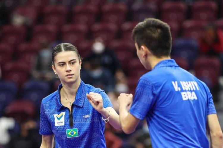 Dupla Takahashi e Ishiy faturam ouro no Pan-Americano de tênis de mesa