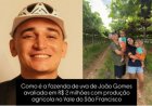 João Gomes surpreendeu os fãs ao revelar que, aos 23 anos, já é dono de duas fazendas no Brasil.