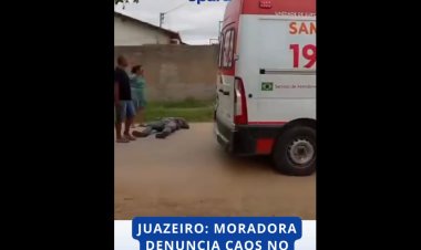 Caos Pedra do Lorde - descaso no trânsito após flagrar um acidente ocorrido na Avenida Pedro Severo Lins