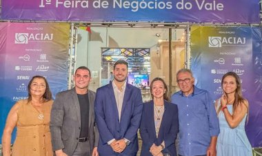 Jordávio Ramos recebe presidente da Associação Comercial da Bahia em Juazeiro durante a 1ª Feira de Negócios do Vale do São Francisco