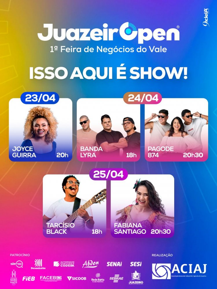 JuazeirOpen onde as ideias se conectam, o conhecimento é partilhado e a diversão acontece