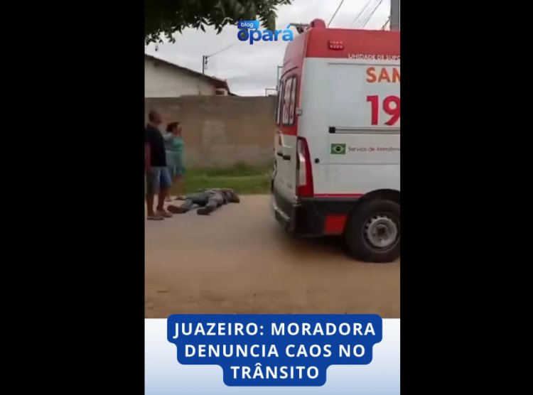 Caos Pedra do Lorde - descaso no trânsito após flagrar um acidente ocorrido na Avenida Pedro Severo Lins