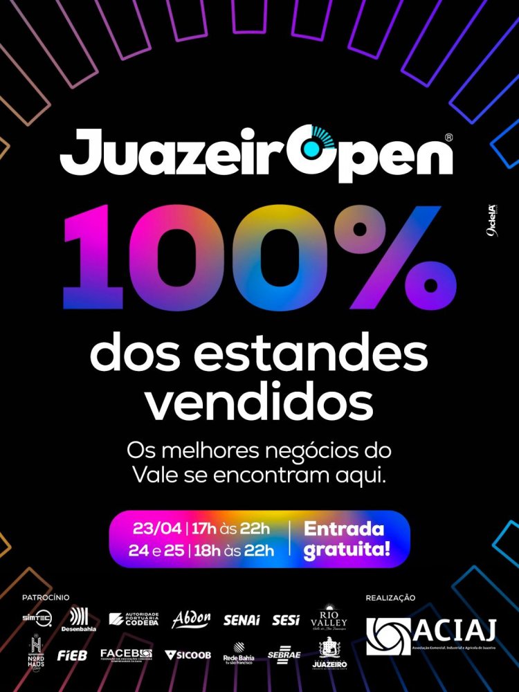 JuazeirOpen atinge 100