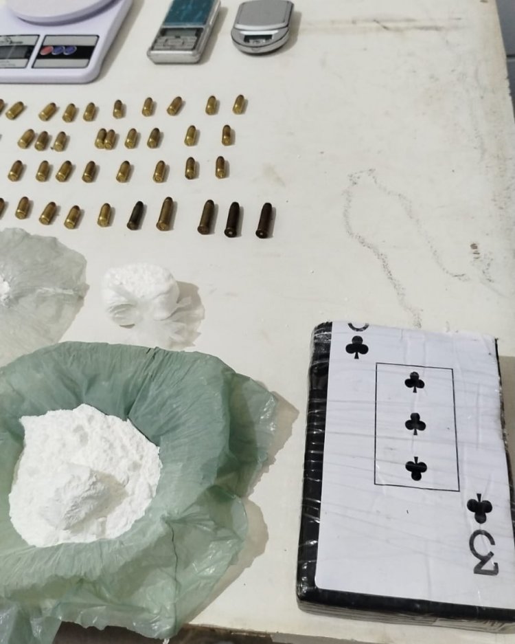 Apreensão de drogas e arma de fogo em Juazeiro 