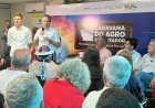 Prefeita de Lagoa Grande acompanha momento histórico para o agro do Vale do São Francisco com embarque do primeiro contêiner de uvas para a Europa com tarifa zero