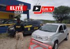 PRF recupera veículo furtado e prende motorista por suspeita de receptação em Sertânia (PE)