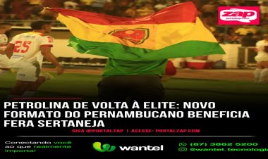 A Federação Pernambucana de Futebol confirmou o novo formato do Campeonato Pernambucano 2027 e a mudança vai representar um importante passo para o retorno do Petrolina à primeira divisão estadual