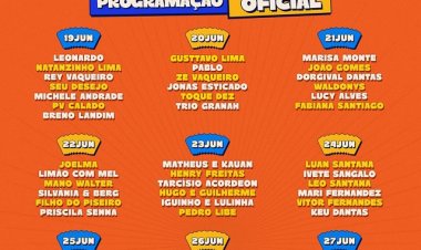 Nos vemos no campo Pátio Ana das Carrancas, de 19 a 27 de junho 