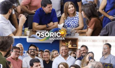 Osório Siqueira destaca união entre lideranças durante recepção à governadora Raquel Lyra em Petrolina