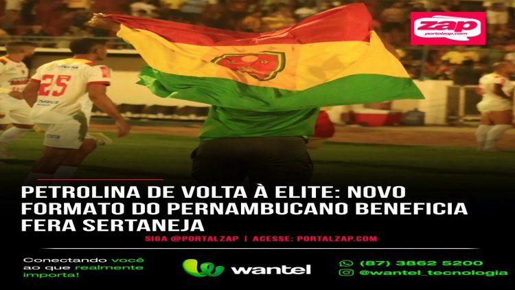 A Federação Pernambucana de Futebol confirmou o novo formato do Campeonato Pernambucano 2027 e a mudança vai representar um importante passo para o retorno do Petrolina à primeira divisão estadual