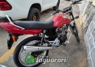 PM apreende motocicleta com sinais de adulteração durante abordagem no distrito de Pilar, em Jaguarari