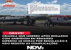 De acordo com informações divulgadas pelo repórter Fábio Mendonça, da página Saúde SUS, a criança recebeu atendimento na Unidade de Pronto Atendimento (UPA)