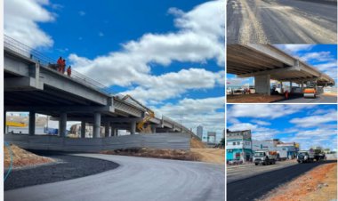 As obras do Complexo Viário de Juazeiro – Travessia Urbana já começam a transformar a mobilidade e a paisagem da cidade