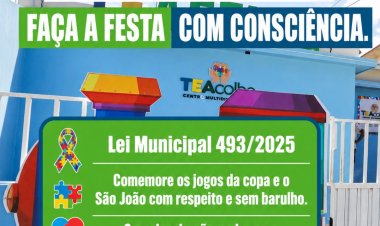 Casa Nova reforça proteção aos autistas com Lei Municipal que proíbe fogos com barulho e amplia políticas de inclusão