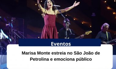 Pela primeira vez no palco do Pátio Ana das Carrancas, a cantora e compositora Marisa Monte encantou o público neste domingo (21)