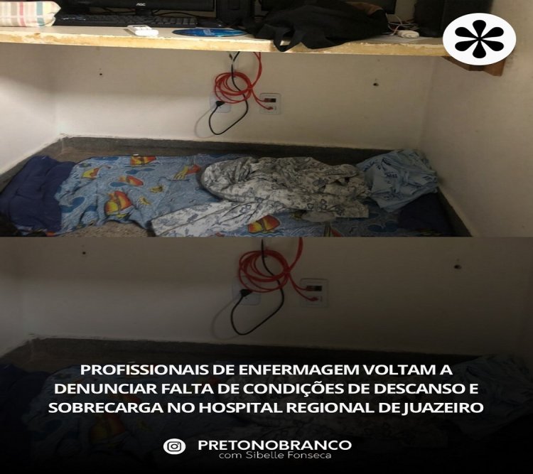Profissionais de enfermagem que atuam no Hospital Regional de Juazeiro (HRJ)