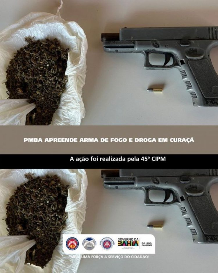 A Polícia Militar da Bahia informa que, nesta quarta-feira (17), durante a intensificação do policiamento na BA-210, nas proximidades da Ponte do Morcego,