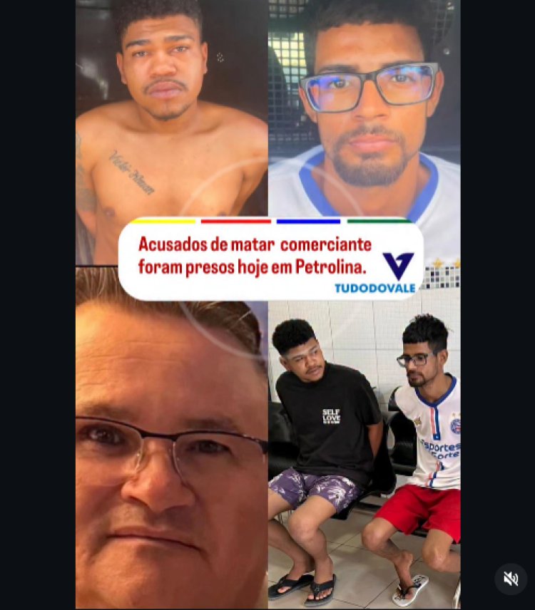Com a presença da governadora na cidade as policias agiram rápido e conseguiram prender os acusados da autoria do crime ocorrido no bairro Areia Branca