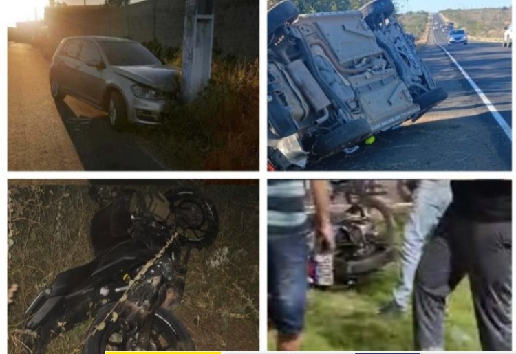 Petrolina-PE é palco de quatro acidentes automobilísticos; Cohab Massangano, Mansueto, Projeto N-4 e Pedra Linda