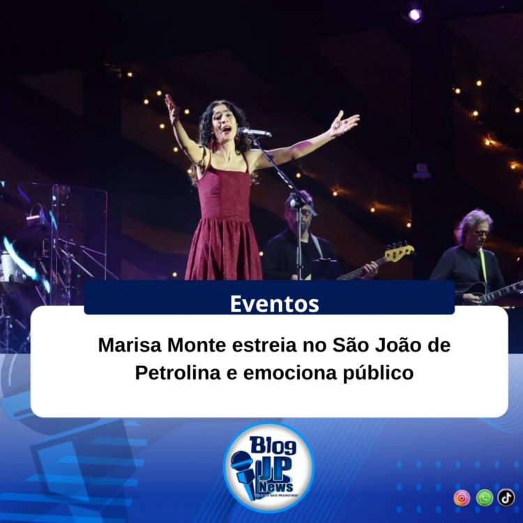 Pela primeira vez no palco do Pátio Ana das Carrancas, a cantora e compositora Marisa Monte encantou o público neste domingo (21)