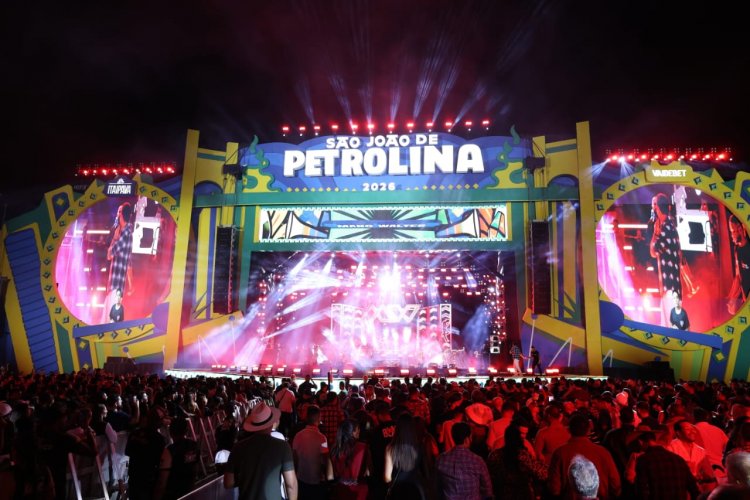 Atrações de peso agitaram noite de São João de Petrolina nesta de segunda-feira