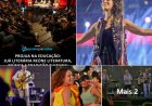 O Velho Chico ganhou contorno dourado e virou palco de um encontro raro entre literatura, música e memória.