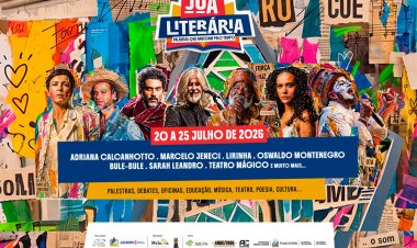Com Oswaldo Montenegro, Adriana Calcanhoto, Bob Fernandes e Daniel Munduruku, Juá Literária coloca Juazeiro no centro da cena cultural brasileira
