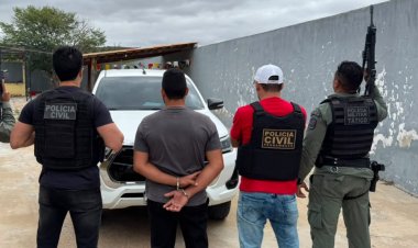 PRISÃO EM FLAGRANTE POR RECEPTAÇÃO, COM RECUPERAÇÃO DE VEÍCULO FURTADO.