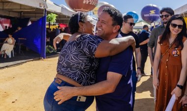 Carlos Britto prestigia a tradicional 58ª Festa do Colono no Bebedouro e ratifica importância do perímetro