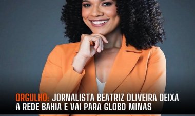 A repórter e apresentadora sento-seense, Beatriz Oliveira (Beatriz Oliveira) está de malas prontas da TV Bahia (TV BAHIA), menos de um ano após ser promovida à apresentação do “Bahia Meio Dia” exibido para as regiões Norte e Oeste do estado.