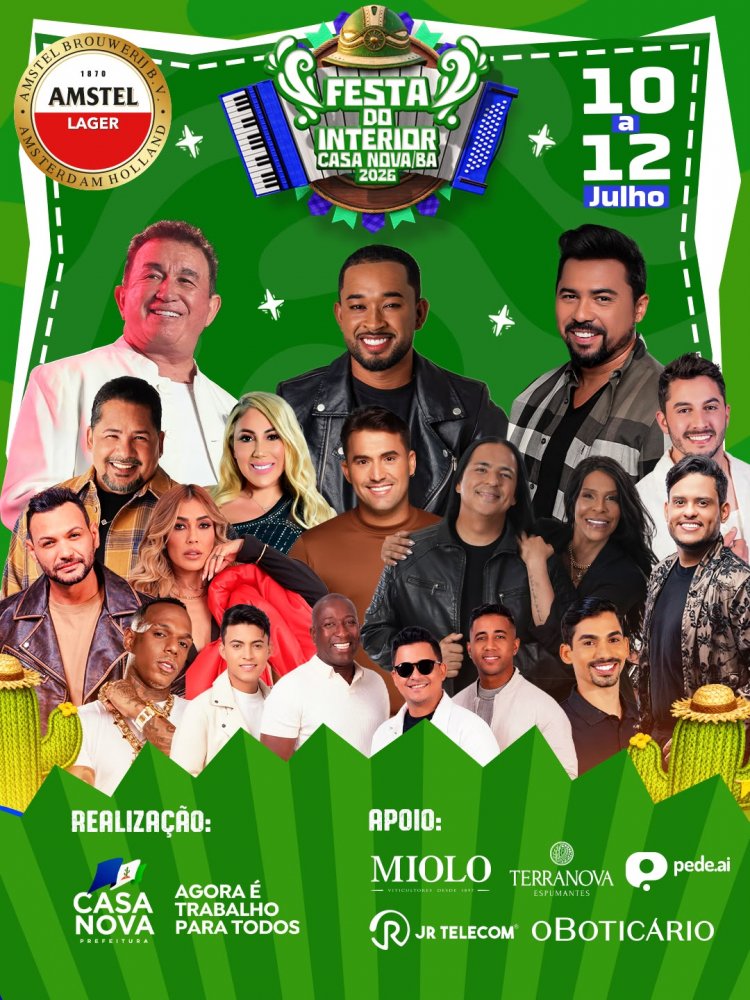 Plano integrado de Segurança Pública para a 35ª Festa do Interior de Casa Nova é apresentado: evento vai reunir ações de diversos órgãos de segurança 
