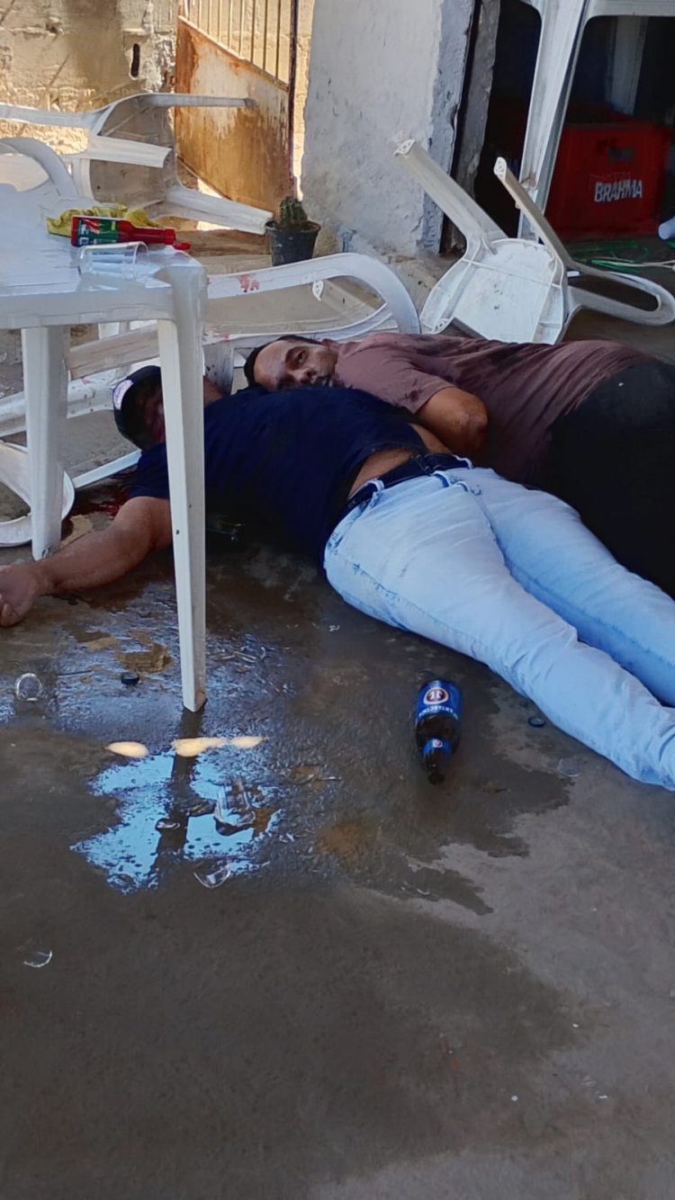 DOIS HOMENS SÃO MORTOS EM BAR NA MANHÃ DESTE SÁBADO(11), EM CASA NOVA 