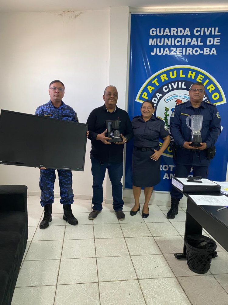 Guarda Civil Municipal recupera parte dos bens furtados da Aciaj Juazeiro; entidade reforça união das forças de segurança contra a criminalidade