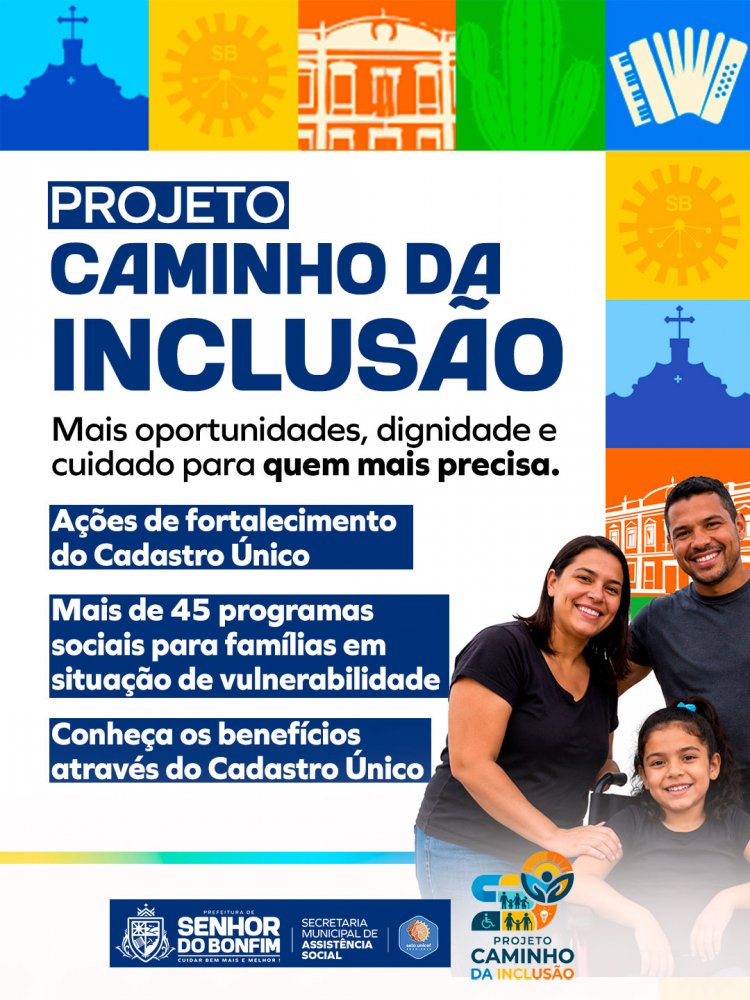 Prefeitura de Senhor do Bonfim realiza ações sobre BPC através do projeto Caminhos da Inclusão